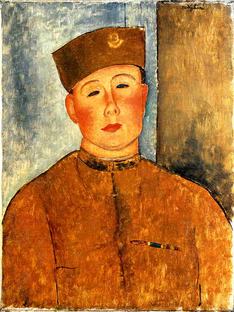 The Zouave - Amedeo Modigliani Paintings